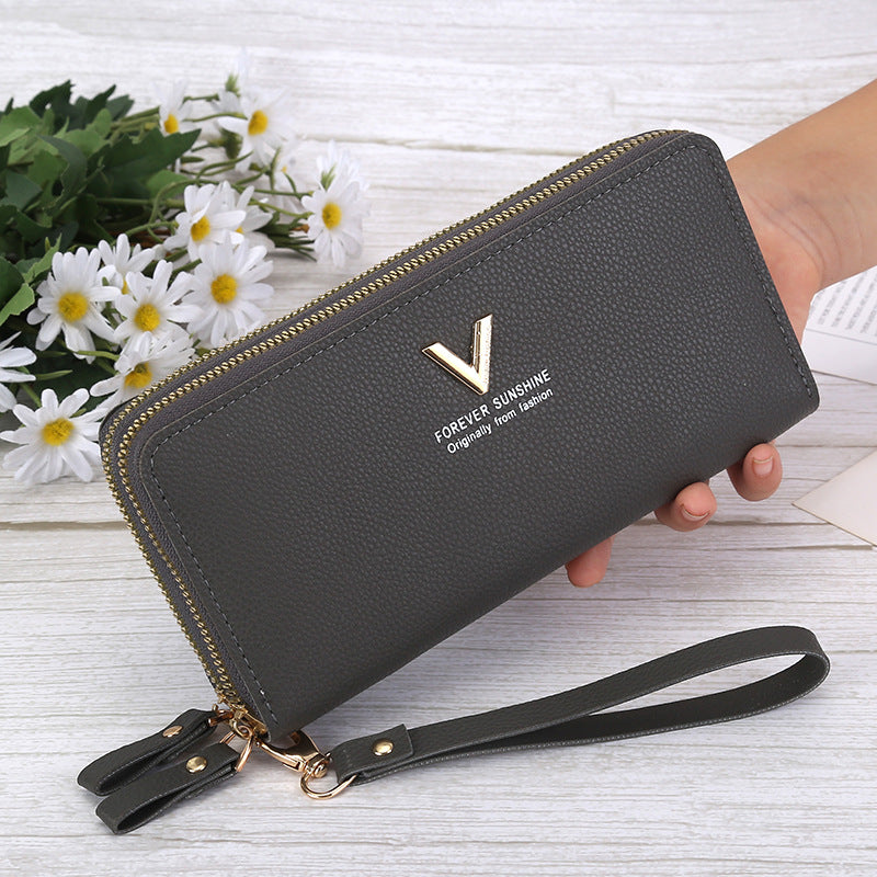 Long Women's Wallet Female Purses Tassel Coin Purse Card Holder Wallets Female Pu Leather Clutch Money Bag Pu Leather Wallet