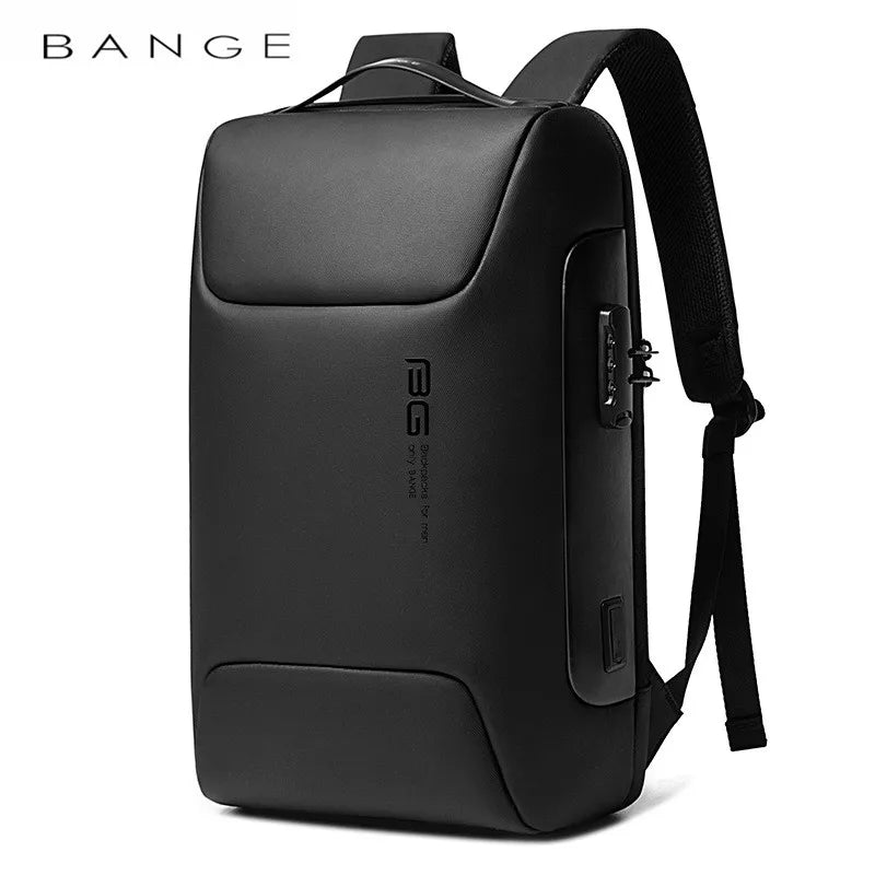 BANGE New Anti Thief Backpack Fits for 15.6 inch Laptop Backpack Multifunctional Backpack WaterProof for Business Shoulder Bags