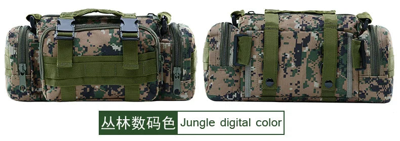 High Quality Outdoor Tactical Backpack Waist Pack Waist Bag Mochilas Molle Camping Hiking Pouch 3P Chest Bag