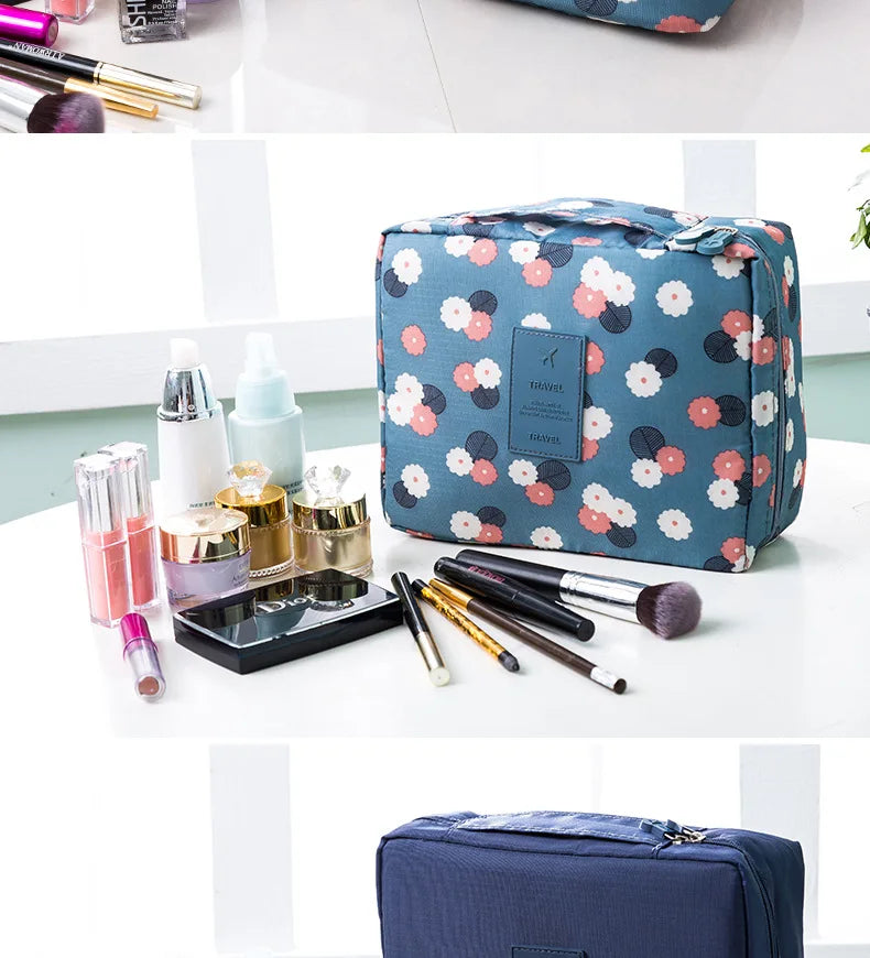 Outdoor Multifunction travel Cosmetic Bag Women Toiletries Organizer Waterproof Female Storage Make up Cases