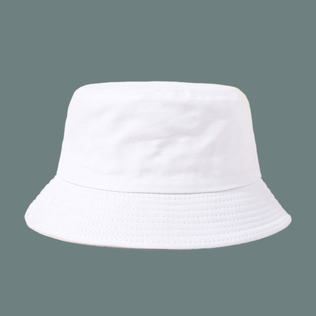 pure color cotton fisherman hat