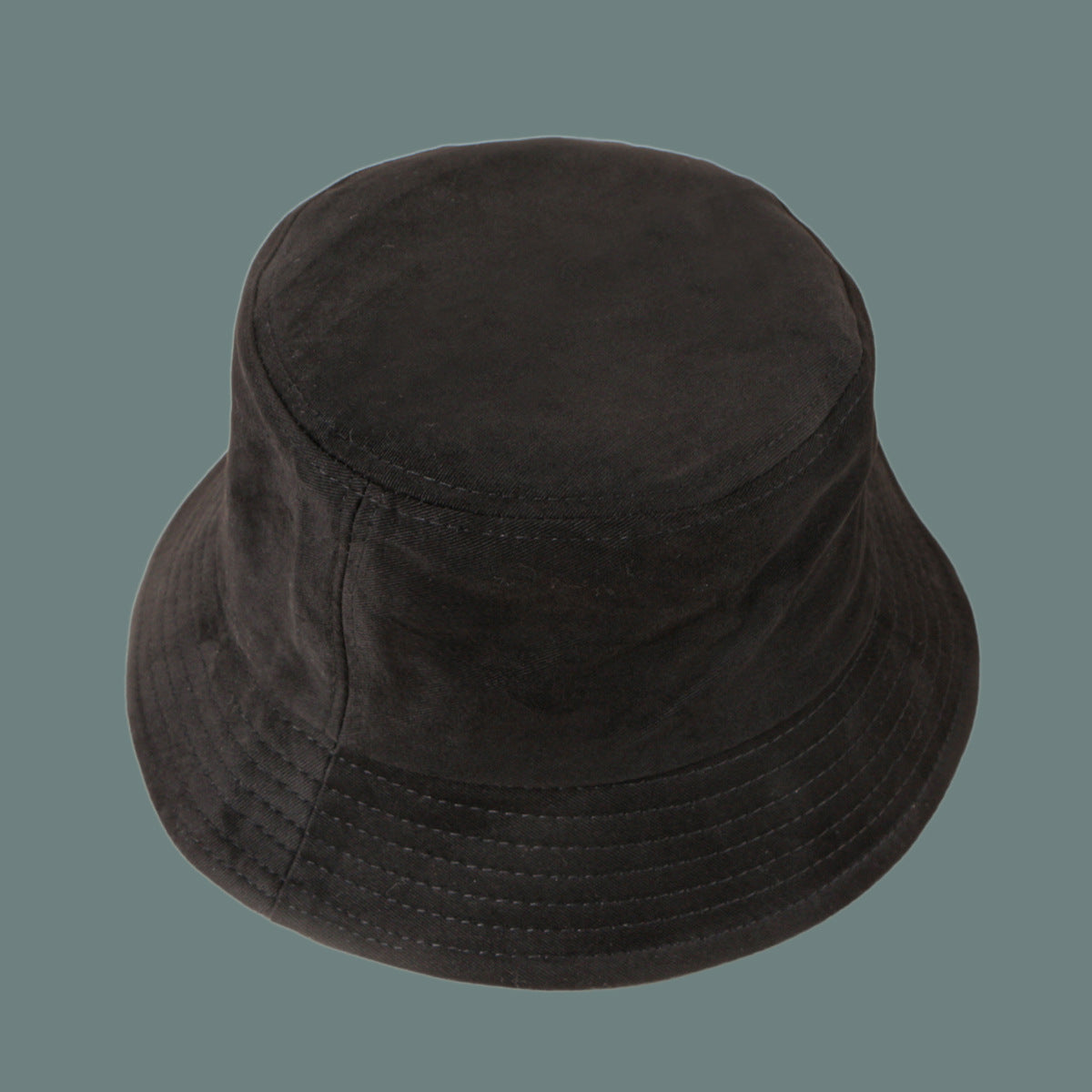 pure color cotton fisherman hat