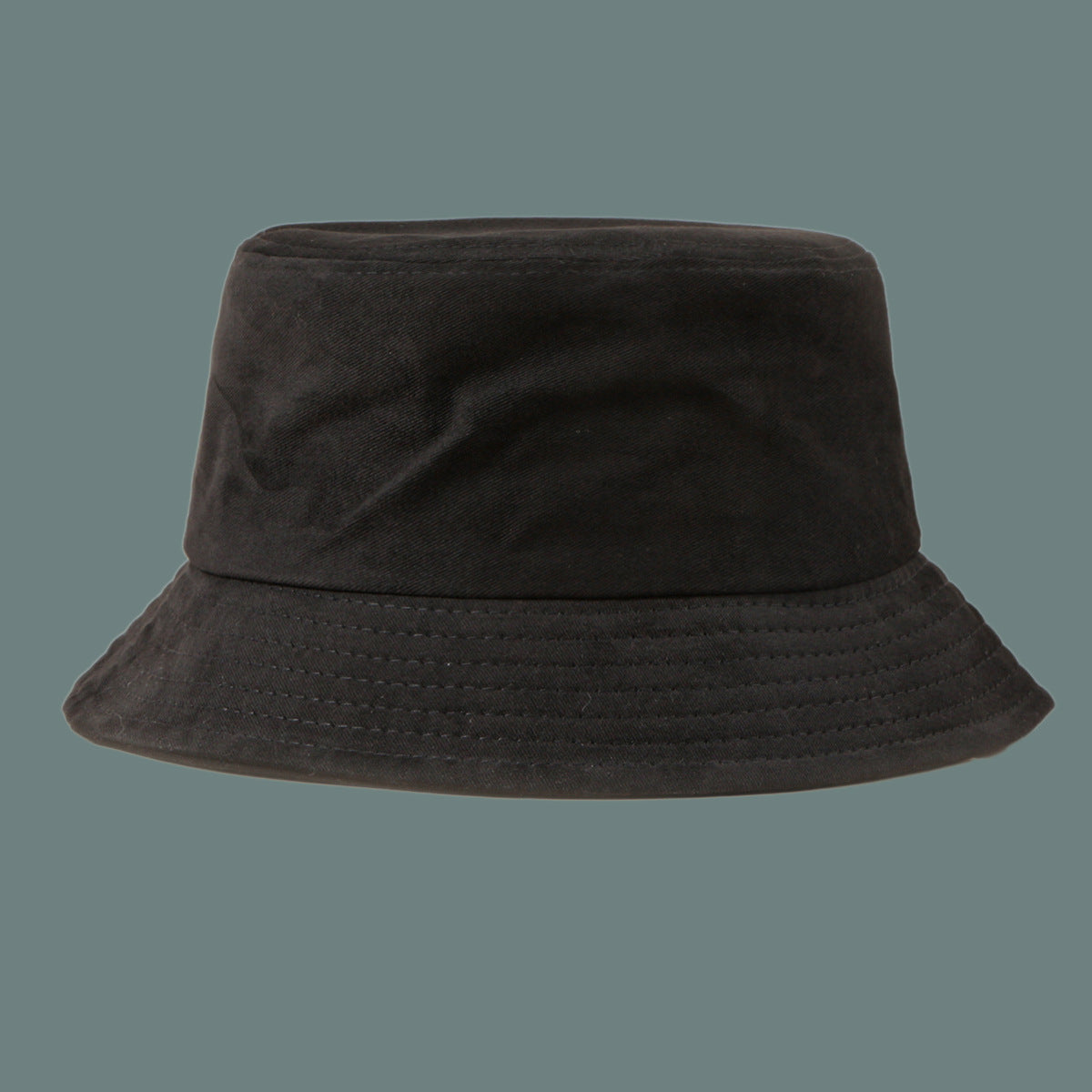 pure color cotton fisherman hat