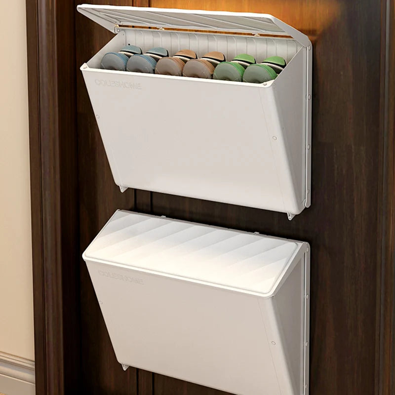 Modern Entrance Shoecabinet Household Portable Design Dust Proof Shoe Cabinets Dorm Storage Zapateros Living Room Furniture