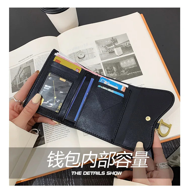 New Designer Wallet Women's Wallet Luxury Women's Purse Fashion Wallet Multi-Card Card Holder Small Wallet Coin Purse Clutch Bag