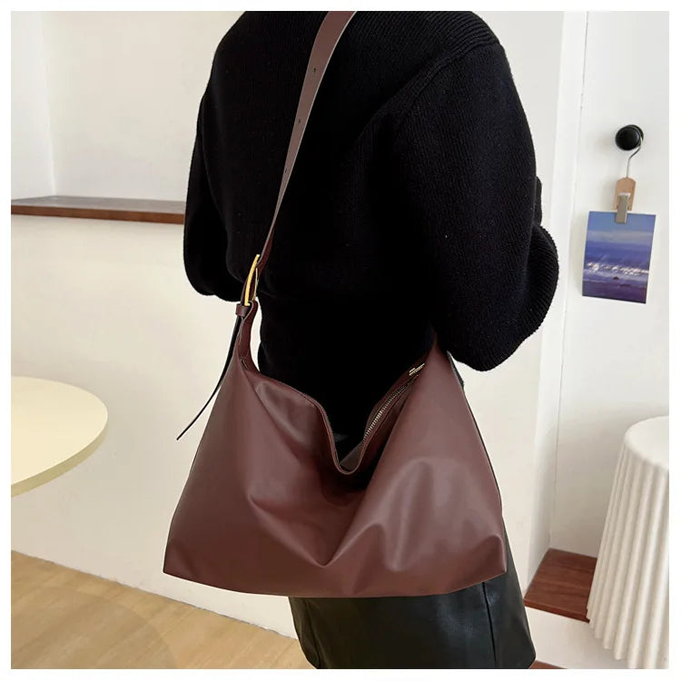 Large Capacity Designer Luxury Bag Leather Bolsas Bags for Women Travel Women's Female Tote Shoulder Handbag 2023 Trend Shopper