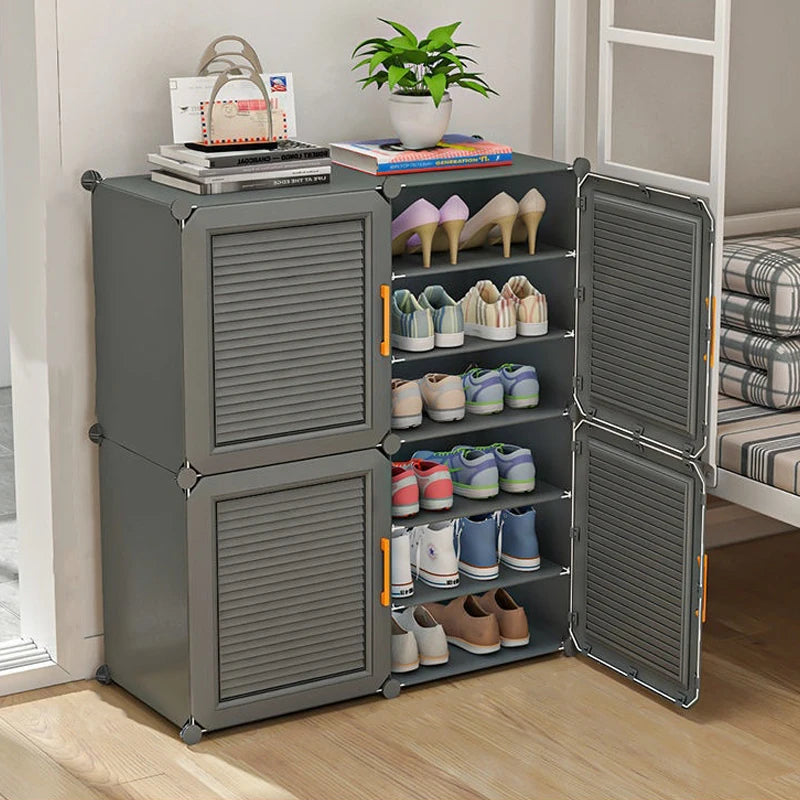 Modern Household Corridor Bedroom Dustproof Shoerack Hallway Living Room Multilayer Cabinets New Storage Shoe Rack Furniture