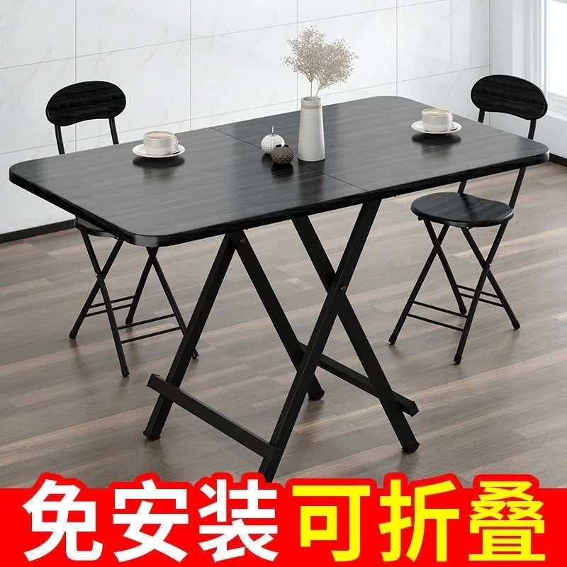 Foldable Wooden Dining Table, Movable Dining Table, Foldable Dining Table Wall, Foldable Dining Table, 1m Multifunctional Table