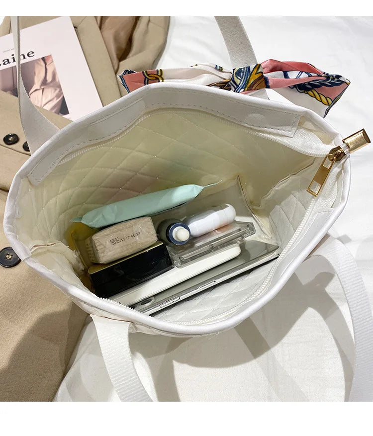 2022 New Fashion Women Handbags Embroidery Underarm Bag Casual Women Shoulder Bags Solid Color Zipper Female Handbag Clutch