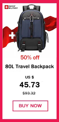 SWISS MILITARY Multifunction Large Capacity Male Bag Fashion Travel Usb Charging Waterproof 23 inch Laptop Backpack Men Mochila