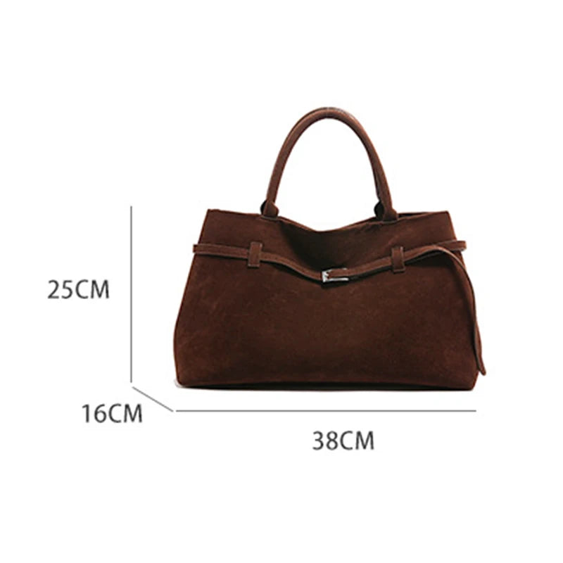 Tote Bag Ladies New Autumn/winter High-grade Niche Design Large Capacity Retro Commuter Handbag Women Shoulder Bags