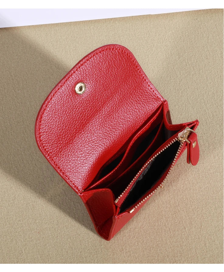 Practical Women's Small Card Wallet Simple and Fashionable Small Card Bag School Girls' Coin Wallet