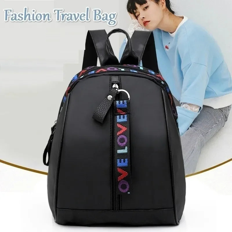 New Female Fashion Lady High Capacity Waterproof College Backpack Trendy Women Laptop School Bags Cute Girl Travel Book Bag Cool