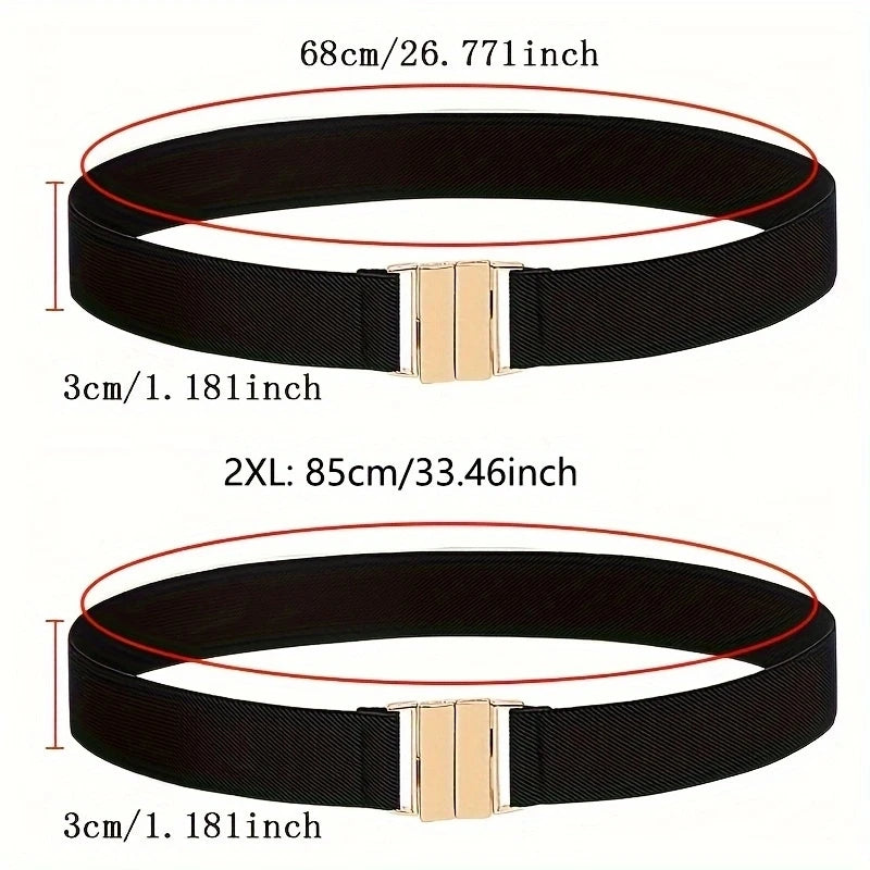 Elastic Belt Women's Dress Decoration Elastic Waistband Belt Women's Suit Shirt Waistband Dress Belt