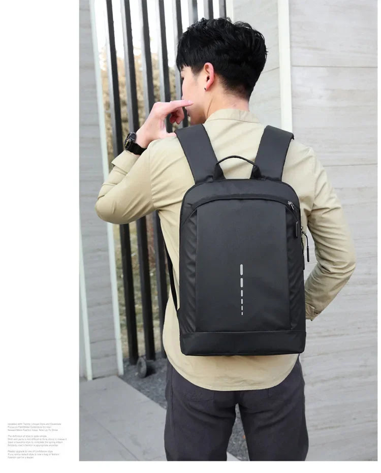 Men's Waterproof Backpack Ultra Lightweight Back Bag for Men Backpack Book Bag Men's Stylish Backpack 15.6" Notebook