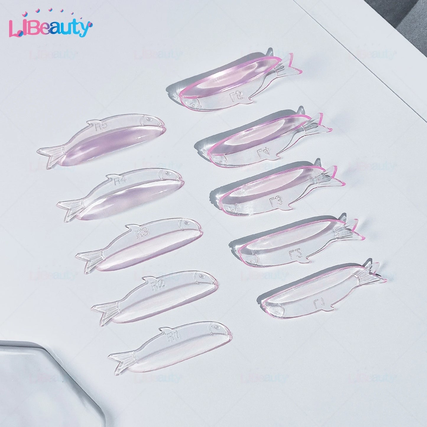 Libeauty Different Curl Silicone Reusable Eyelash Perm Rod Lash Lift Pads Lifting 3D Eyelash Curler Accessories Makeup Tools