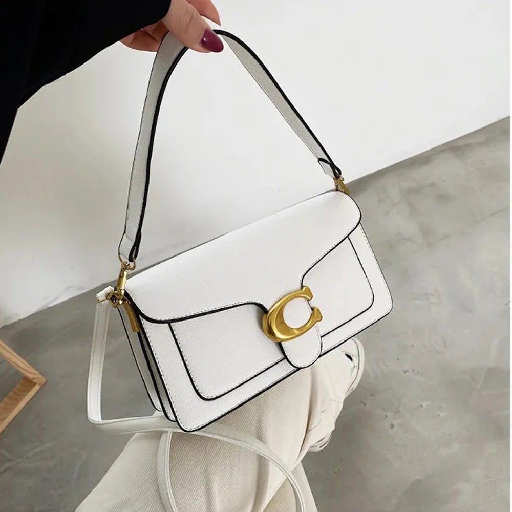 Fashionable Caviar Small Square Bag Diagonal Cross Shoulder Messenger Bag Adjustable Pu Leather Female Tote Bag Womens Handbag