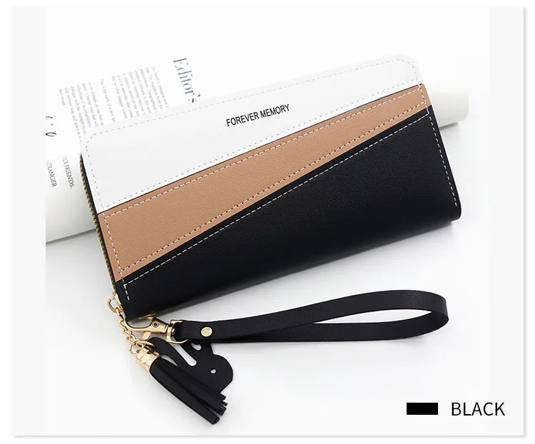 2024 New Long Women Wallets Cute Fashion Multifunctional Clutch Name Engraving Female Wallet Card Holder Luxury Women's Purses