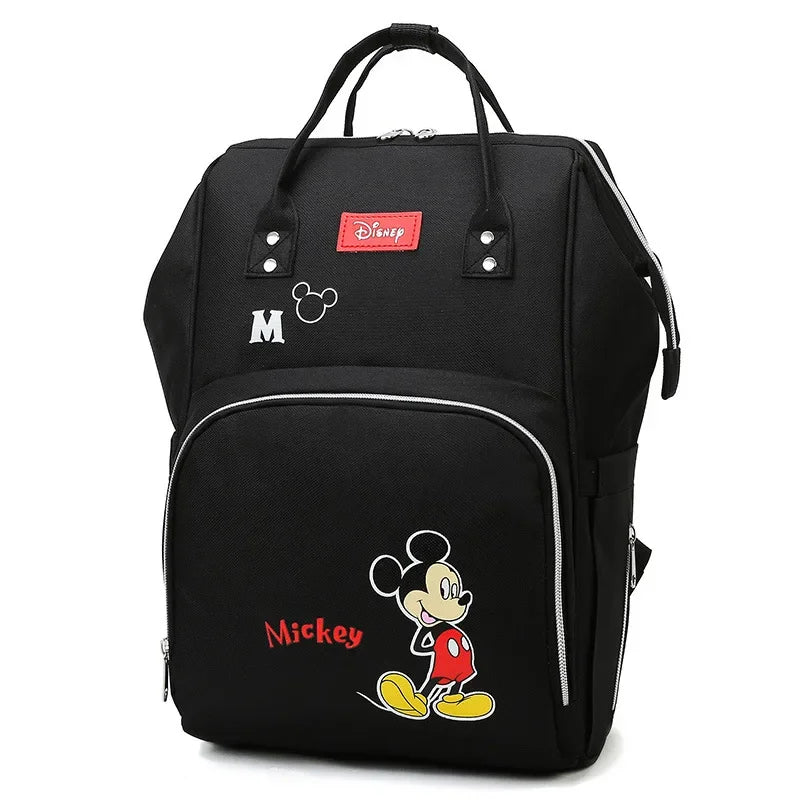 Disney Minnie Mickey Design Diaper Baby Bag Waterproof Mom Backpack Travel Multifunctional Maternity Large Capacity Stroller Bag