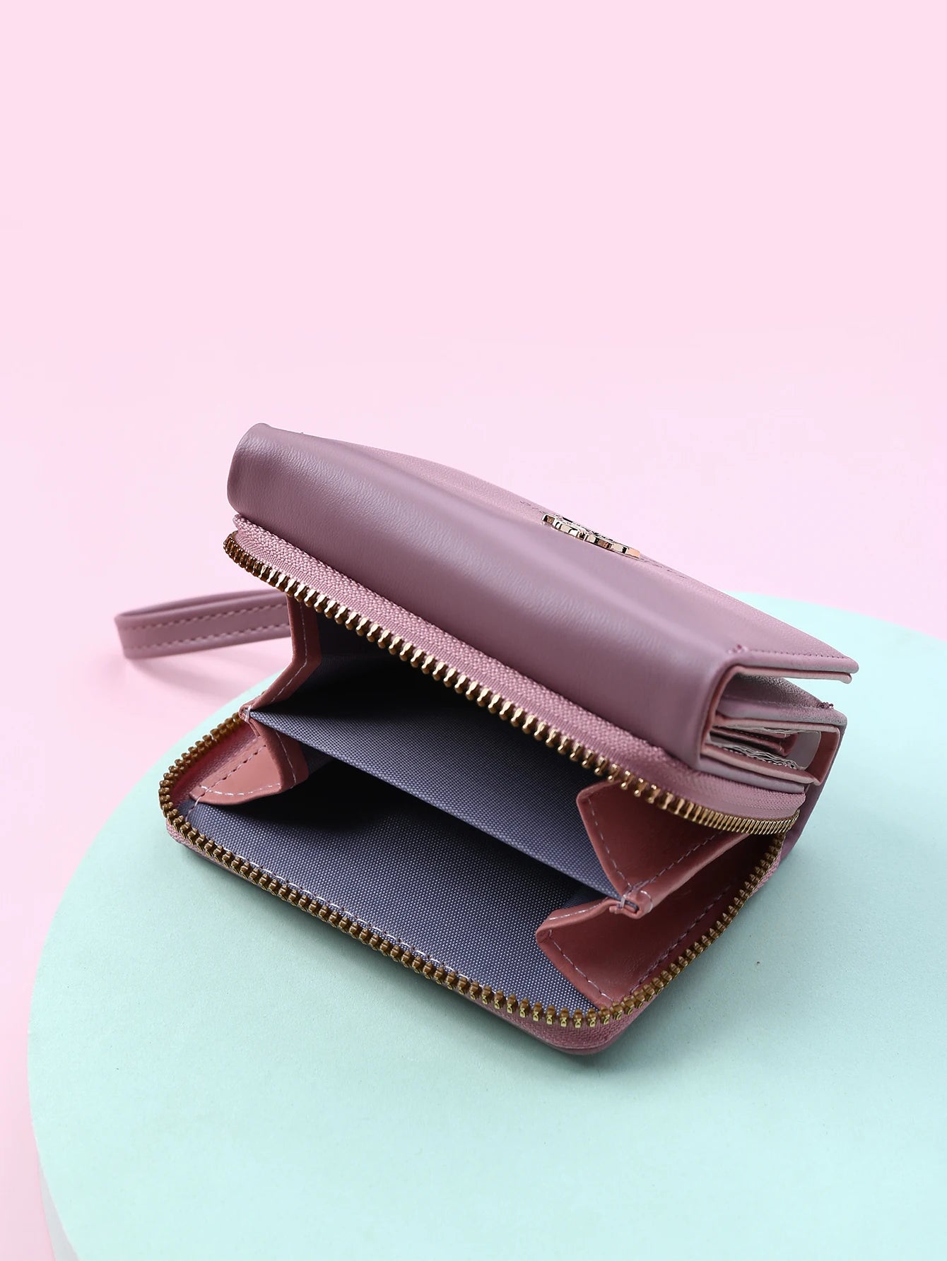 Luxury Brand Women's Small Wallet Female Card Holder Short Wallets with Coin Purse for Woman Ladies PU Leather Hasp Mini Clutch