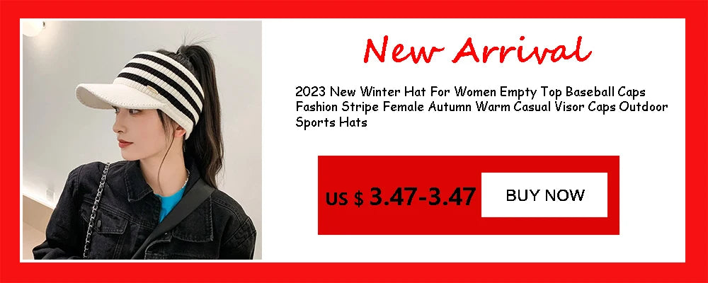 Women Hats 2022 New Autumn Winter Warm Rabbit Knitted Hats Outdoor Sports Golf Ponytail Hat Baseball Caps Empty Top Caps 1PC