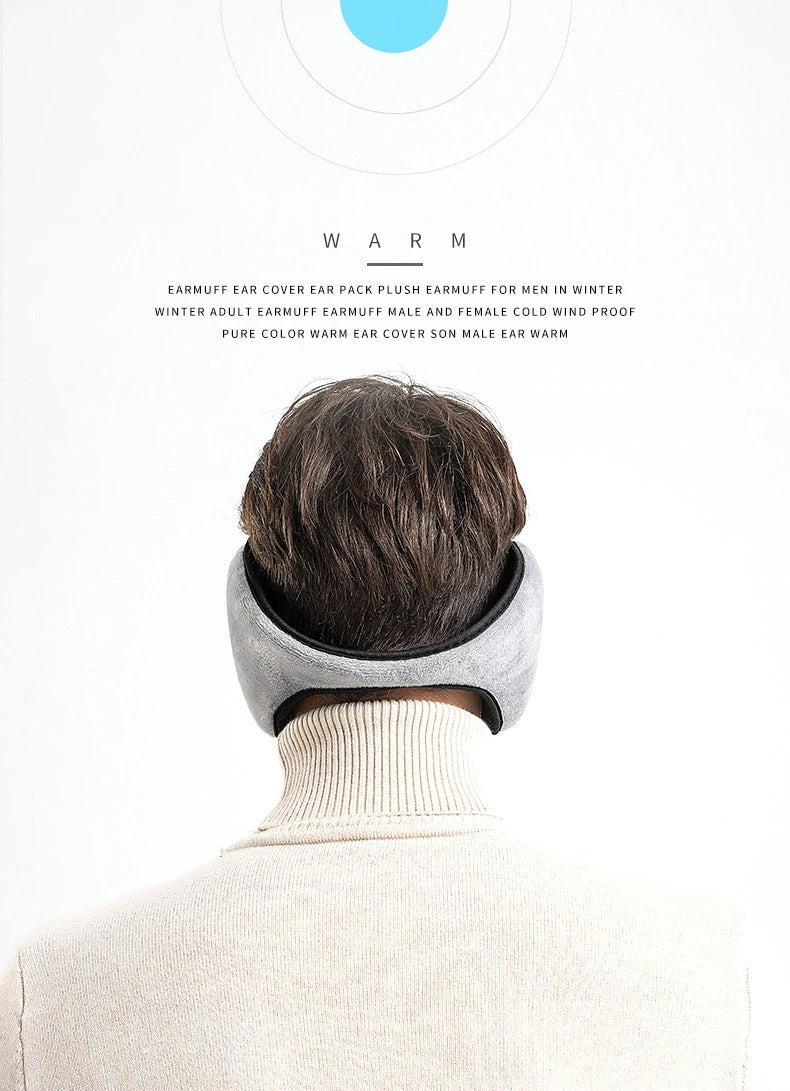 Winter Korean Version Of The Men's Warm Enlarged Ear Protection Ear Cap Padded Ear Muffs