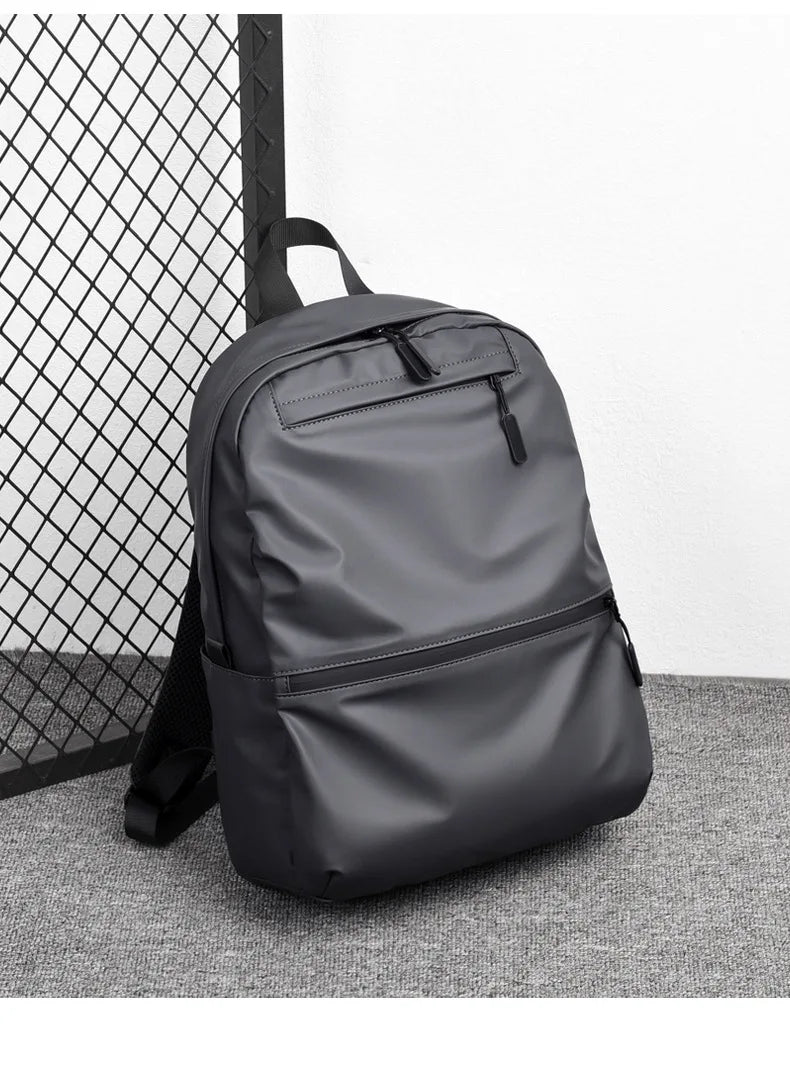 New Fashion Large Capacity Men's Backpack Laptop Bag Waterproof Fabric Student School Bag Hot Sale