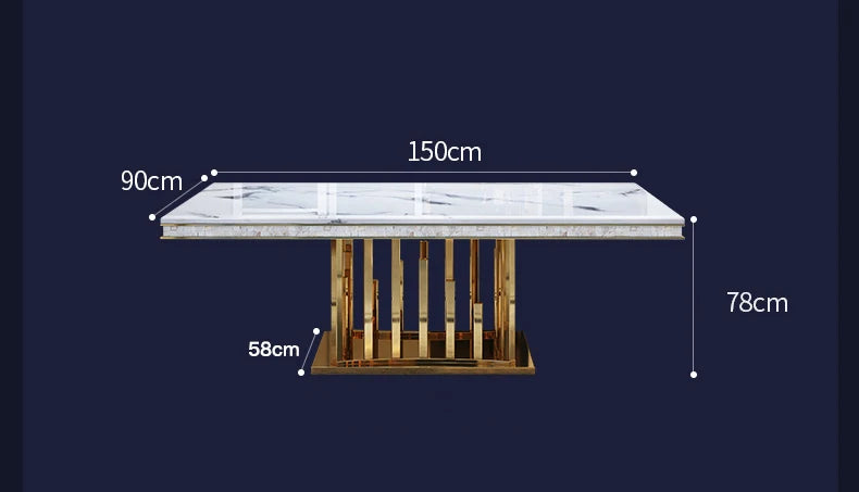 Luxury Modern Dining Table Chair Marble Desk Mobile Kitchen Tables Console Dining Table Mobile Table A Manger Home Furnitures