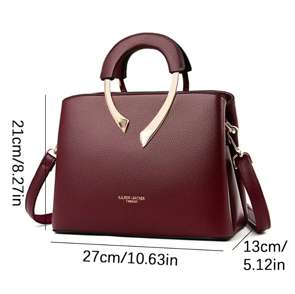 Real Women Soft Leather Shoulder Bags Luxury Women's Bag High Quality Ladies Handbag Fashion Female Messenger Bag Large Tote Sac