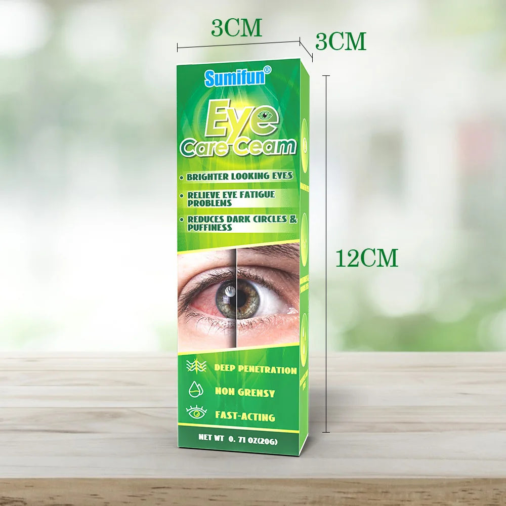 Chinese Herbal Medicine Eye Care Cream Brighter Looking Eyes Relieve Eye Fatigue Problems Reduces Dark Circles And Puffiness