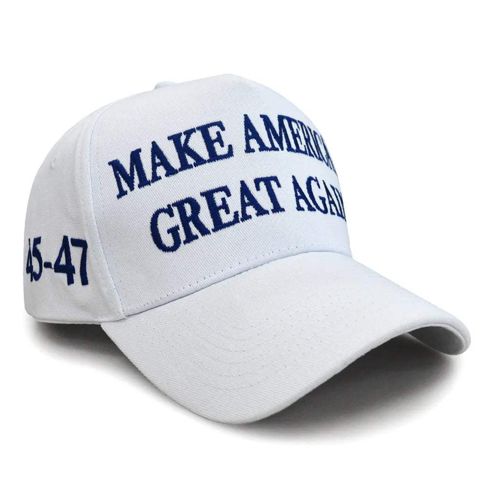 Fashion Baseball Caps MAGA 2024 America Snapback Hats Adjustable for Outdoor Sports Caps Hip Hop Hats Trendy Solid Colors