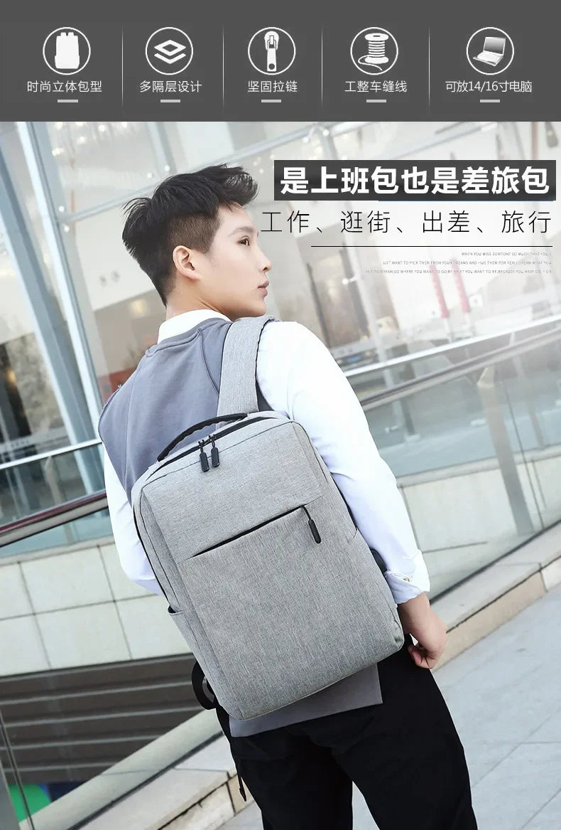 Men Fashion New Backpack Lovers Travel Bagpack Women 2024 Laptop Mochila Man Rucksack Male Shoulder Bags Phone Purse Briefcases