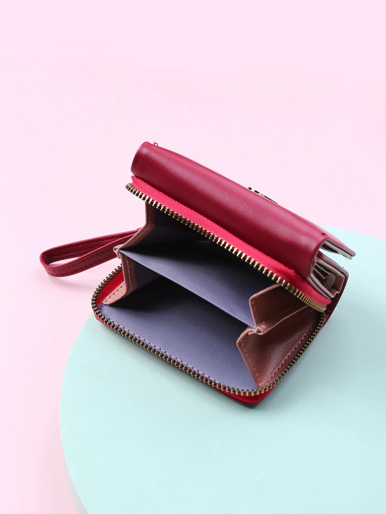 Luxury Brand Women's Small Wallet Female Card Holder Short Wallets with Coin Purse for Woman Ladies PU Leather Hasp Mini Clutch