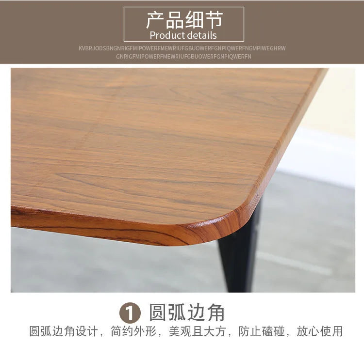 Portable Folding Table, Modern Minimalist Living Room Dining Table Set, Furniture, Solid Wood Dining Table Foldable Dining Table