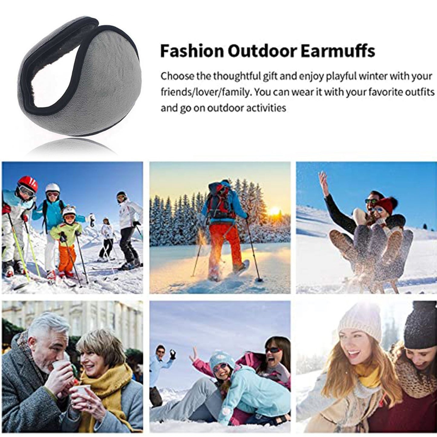 Earmuffs In Winter Cold Weather Earmuffs Outdoor Earmuffs Women Men Outdoor Running Warm Ear Muff Headband Hair Band