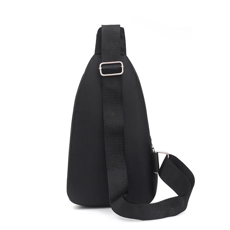 Men Fashion Multifunction Shoulder Bag Crossbody Bag On Shoulder Travel Sling Bag Pack Messenger Pack Chest Bag For Male