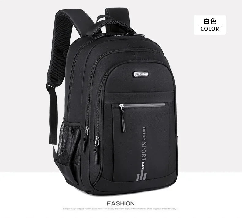 Men's Backpacks Oxford Waterproof Rucksack Business Computer Bag Casual Travel Backpack Senior High School Student Schoolbag