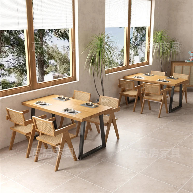 Wood Patio Dining Table Set Outdoor Vanity Unique Luxury Dining Room Sets Makeup Reading Juegos De Comedor Outdoor Furniture