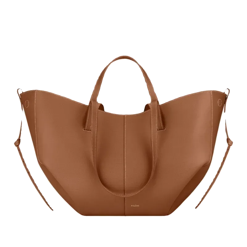 Polene Ladies Large-Capacity Underarm Tote Bag Retro European And American Niche Bucket Handbag Fashion Elegant Classic Style