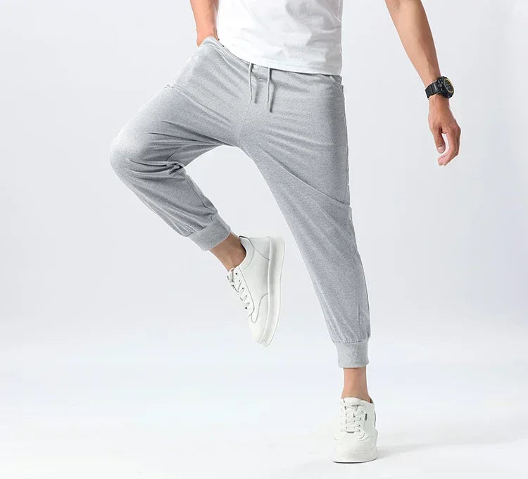 Pantalon de survêtement pour homme, nouveau modèle d'automne et d'hiver, avec lettres imprimées, style trapèze de basket-ball, leggings, pantalon de survêtement en coton, pantalon décontracté de grande marque