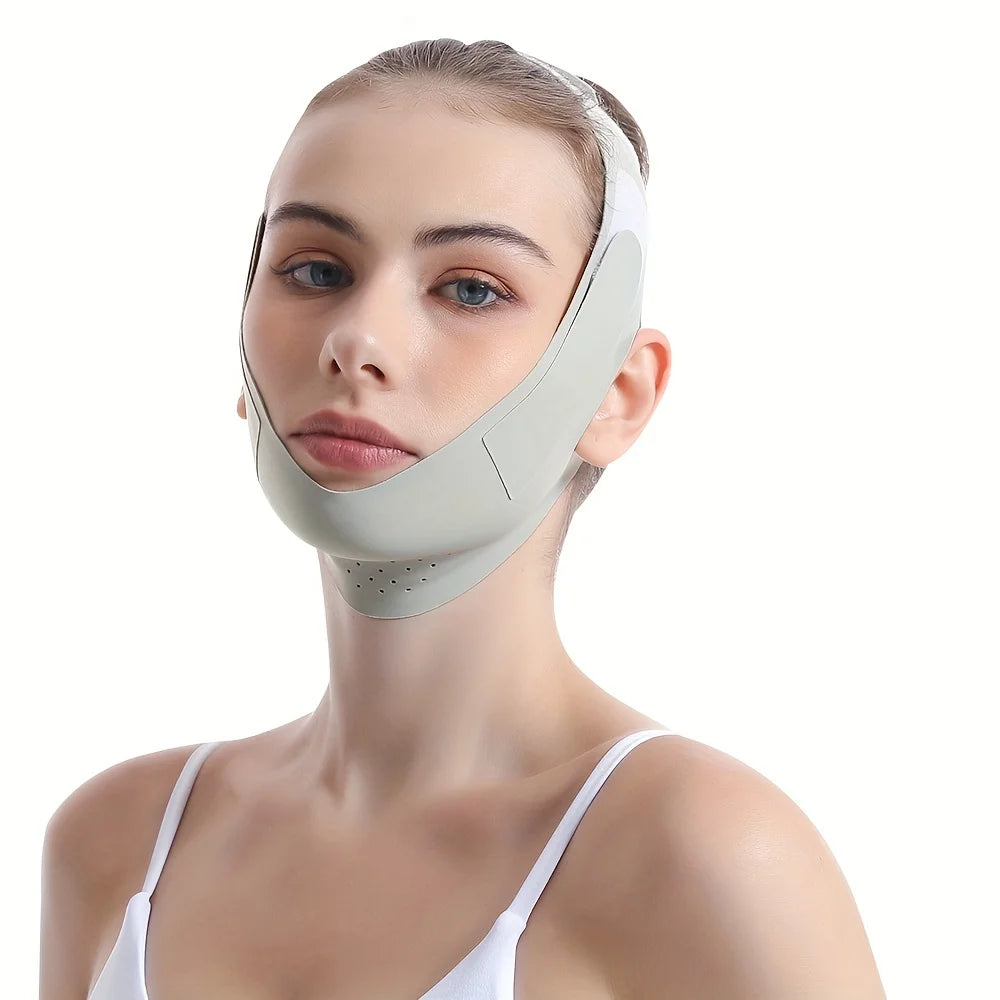 Bandage amincissant réutilisable pour le visage en V pour femmes, ceinture de levage du menton et des joues, sangle de massage du visage, soins de la peau, outils de beauté