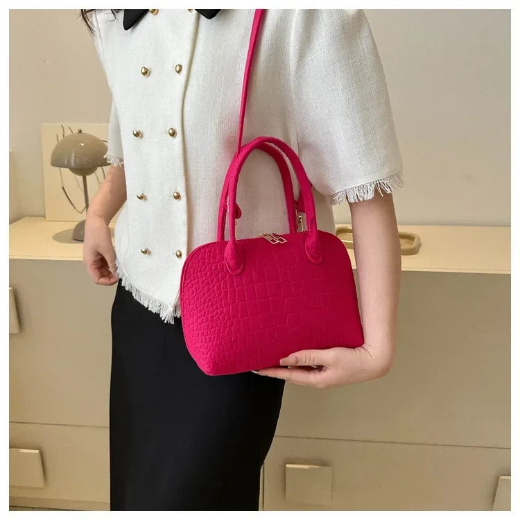 New Leisure Commuter Crossbody Bag for Women Shell Bag Fashion Simple Handbag Shoulder Bag Women Purse Сумка Женская