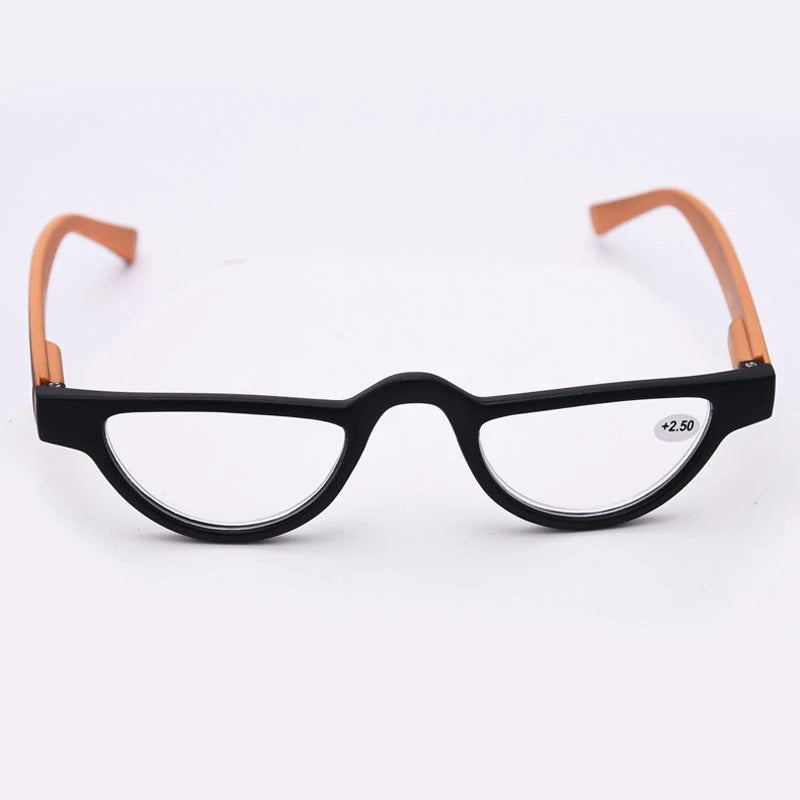 Ultralight Half Frame Reading Glasses Women Men Presbyopia Optical Eyeglasses Unisex Reading Eyewear Diopter +1.0to+3.5