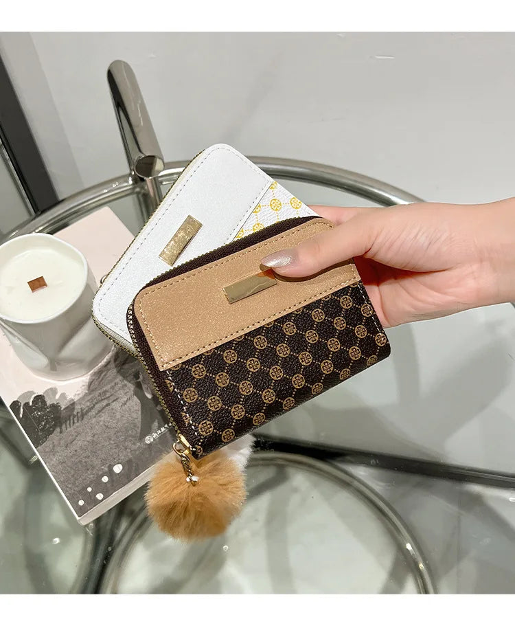 Women Short Wallet Many Department Ladies Cute Small Clutch Ladies Money Coin Card Holders Purse Female Wallets