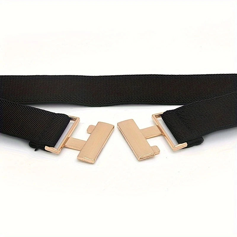 Elastic Belt Women's Dress Decoration Elastic Waistband Belt Women's Suit Shirt Waistband Dress Belt