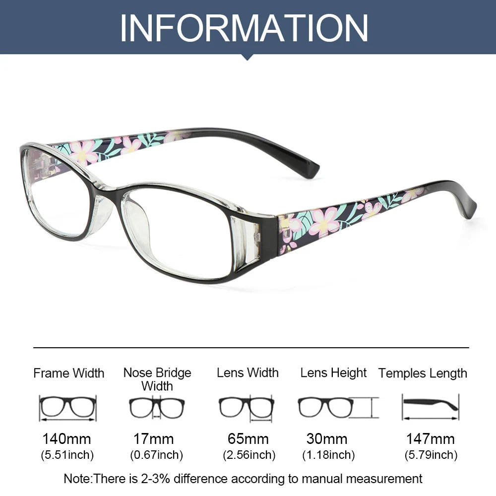 Women's presbyopia reading glasses unisex eyegalsses stylish readers for sight with diopter glasses +1.0~4.0