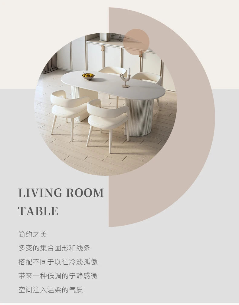 Portable Coffee Table Mini Full Dining Room Chair Set Round Mobile Tables Luxury Living Furniture Dressing Mesa Comedor Tea