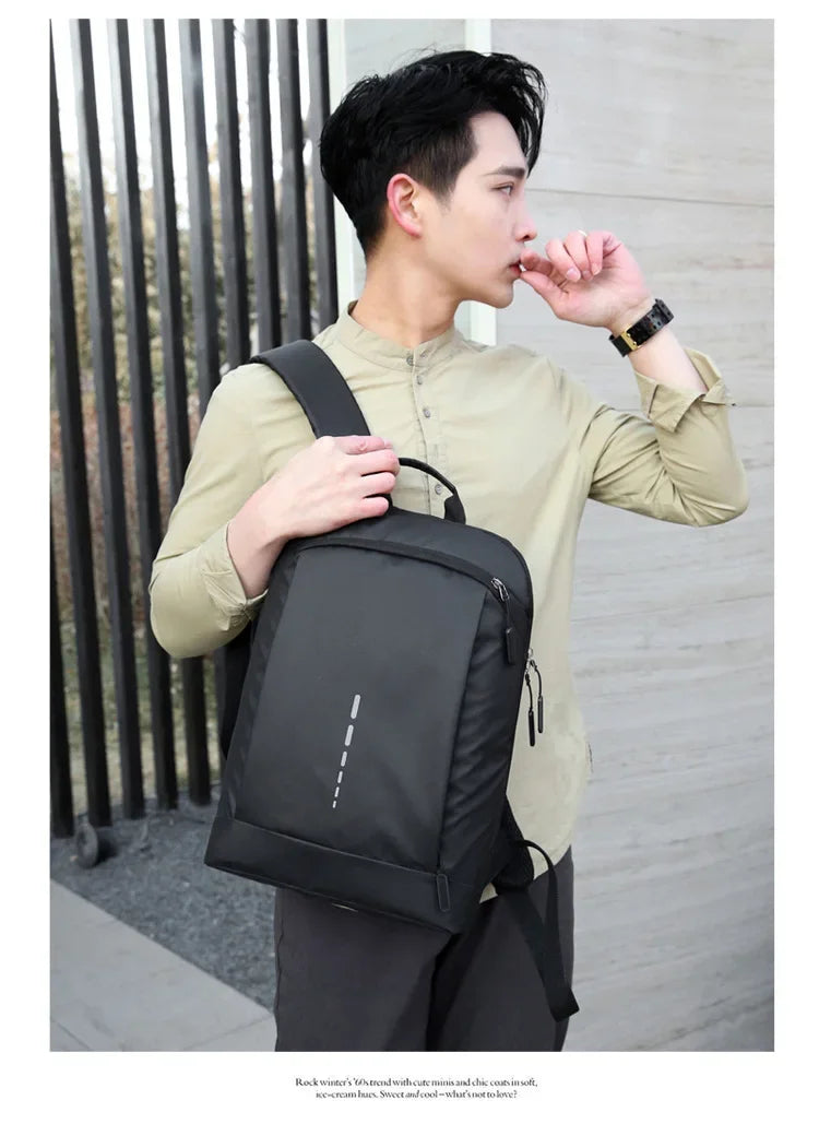 Men's Waterproof Backpack Ultra Lightweight Back Bag for Men Backpack Book Bag Men's Stylish Backpack 15.6" Notebook