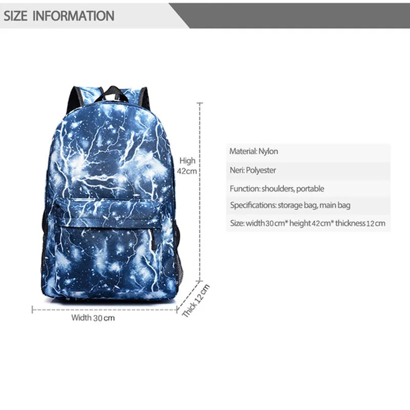 Anime Satoru Gojo Pattern Three Piece Backpack New Fashion School High Quality Backpack Shoulder Bag Pen Bag Laptop Backpack