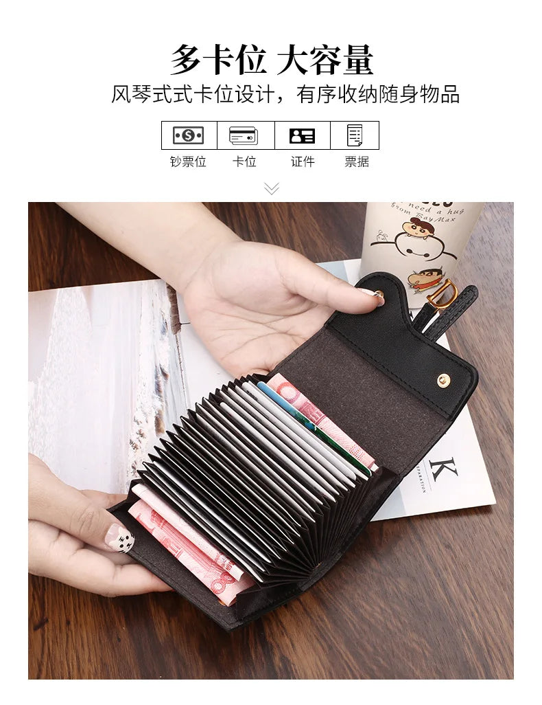 New Designer Wallet Women's Wallet Luxury Women's Purse Fashion Wallet Multi-Card Card Holder Small Wallet Coin Purse Clutch Bag